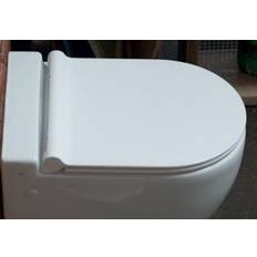 Royal Axa One Slim toiletsæde m/ softclose, hvid