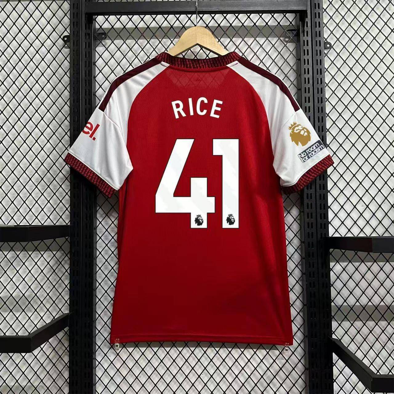 2026/27 Arsenal Premier League-tröja - Saka, Ødegaard, Rice Spelarutgåva