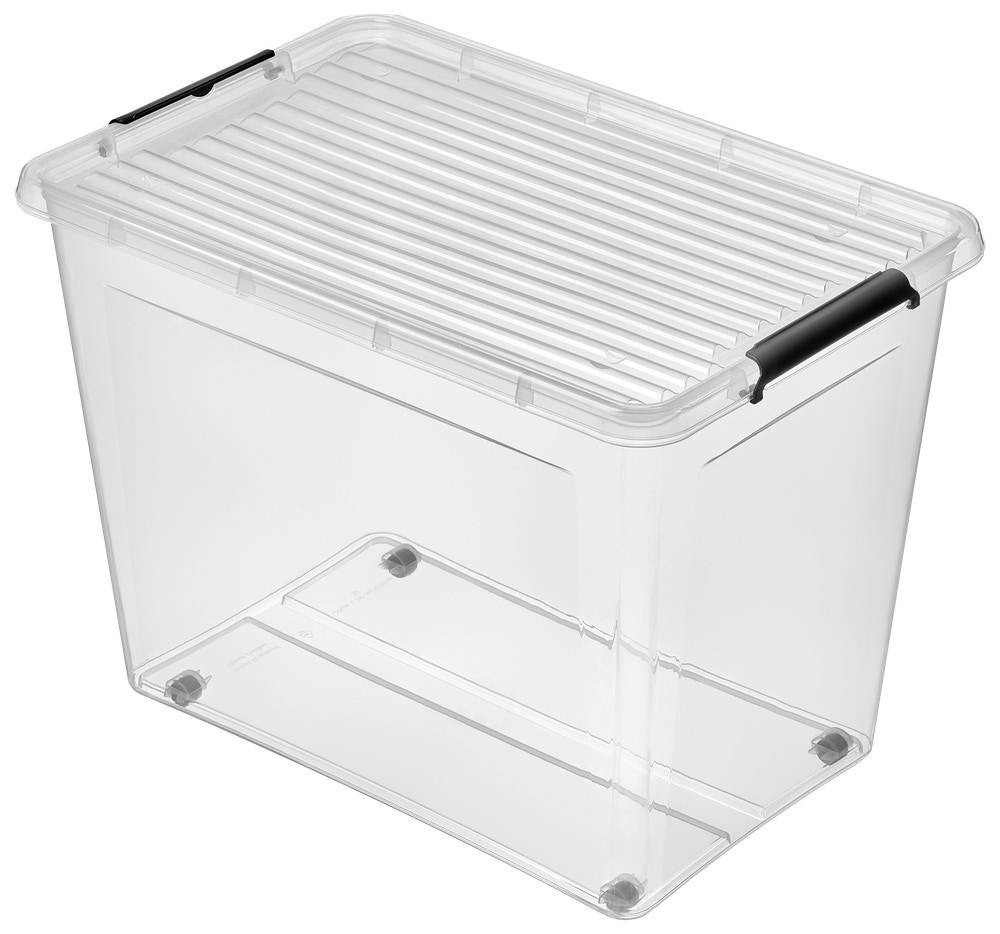 Moxom Opbevaringsboks Simplestore Wave m/hjul - 80 liter