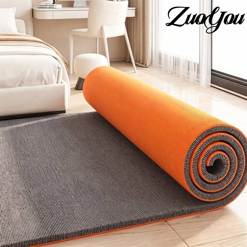 Extra Large 6mm Thick Soundproof Gym Carpet-Non Slip Noise Reduction Floor Mat for Running, Treadmill & Home Floors Decoration