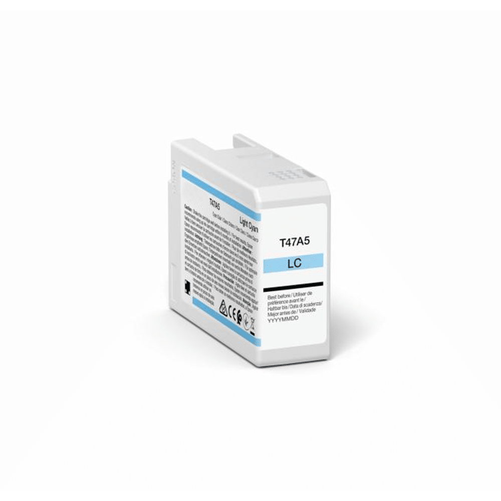 Epson T47A lys cyan blækpatron Kompatibel C13T47A500 - 50ml