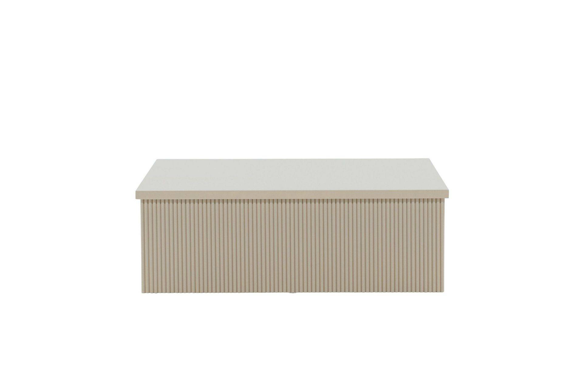 Venture Home Lenox Soffbord 90x90 cm - Beige Trä