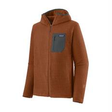 Patagonia Mens R1 Air Full-Zip Hoody, Robin Brown