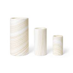 Sirocco Living Alabast lysestage Cylinder Structure h 15 cm