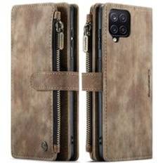 CaseMe Samsung Galaxy A12 Fodral C30 Series Brun