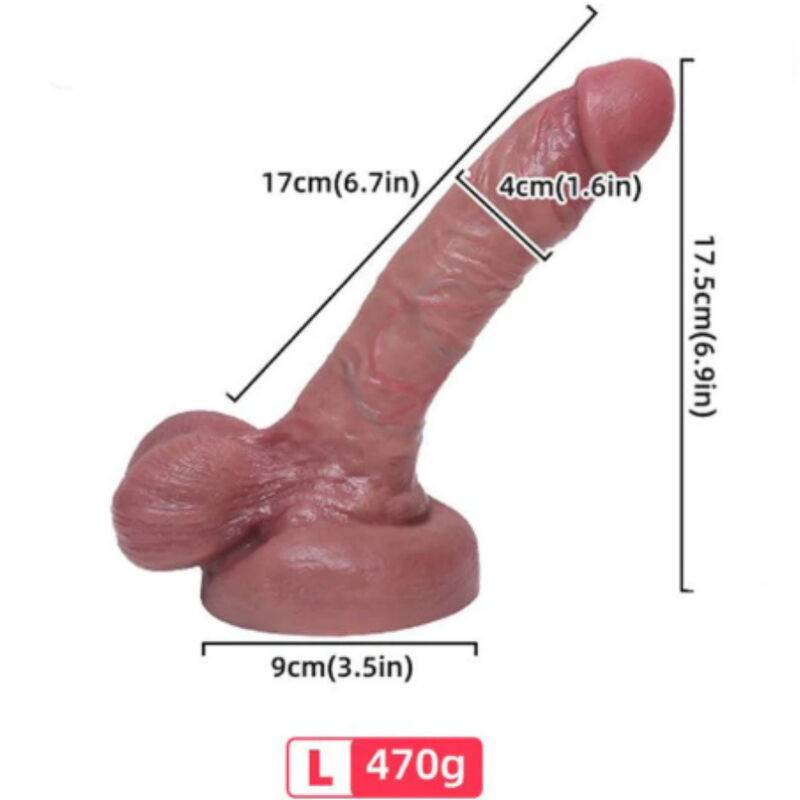 Armony – Realistisk dildo i flytande silikon 17 cm