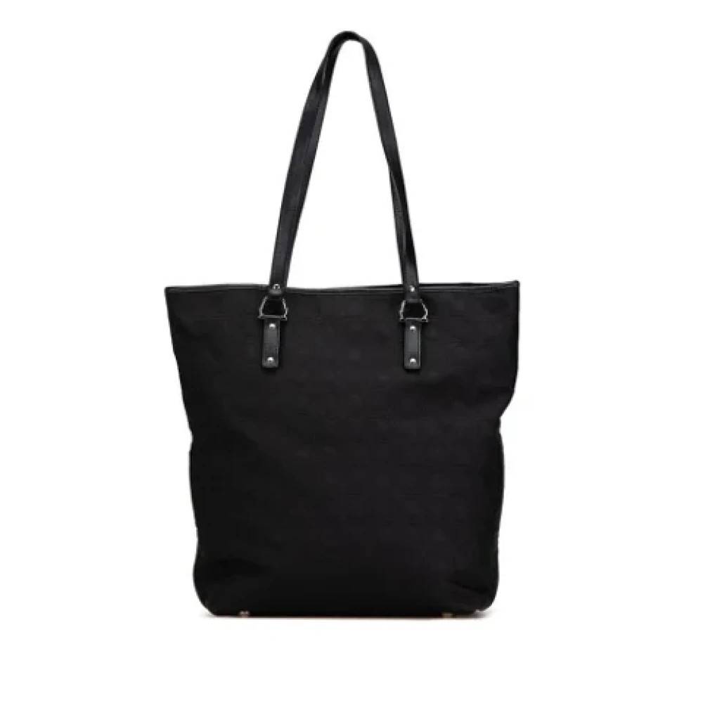 Salvatore Ferragamo Pre-owned - Pre-owned Canvas axelremsvskor Vintage - Dam - ONE Size -