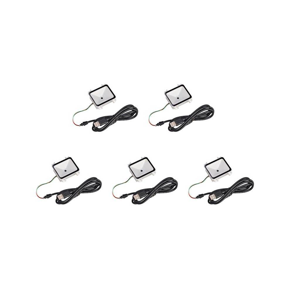 5X Embedded 2D Barcode Scanner USB QR Barcode Reader RS232 TTL Interface Kiosk Small Fixed Installation Barcode Printer