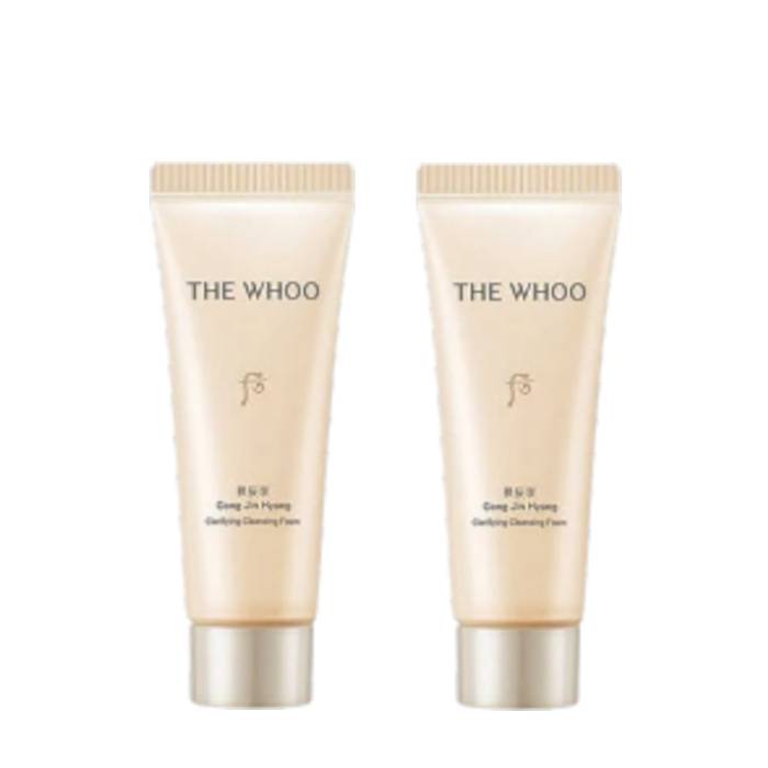 The History of Whoo - Gong Jin Hyang Clarifying Cleansing Foam - 40ml (2ea) Set - black