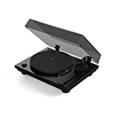 Reloop Turn 3 MK2 | Authentischer riemengetriebener HiFi-Plattenspieler mit USB-Aufnahmefunktion, Vormontiertes Ortofon 2M Red Tonabnehmersystem, Integrierte Motorkontrolle (33/45/78 RPM)