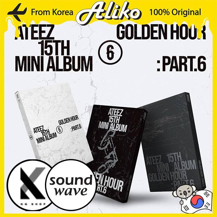 [Pre-order] ATEEZ - 15th Mini Album - GOLDEN HOUR : Part.6