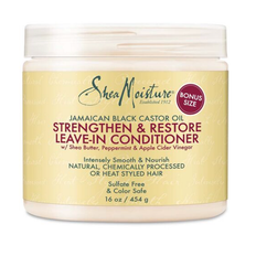 Shea Moisture Jamaican Black Castor Oil Strengthen And Restore Leave In Conditioner