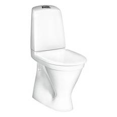 Toalettstol Nautic 1546 - s-lås, hög modell, Hygienic Flush  Soft Close/Quick Release sits, Ceramicplus, för skruvning