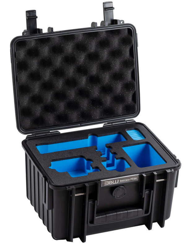 B&W Outdoor Cases BW Outdoor Action Case Type PP.66 I for GoPro HERO 13 (fits GoPro 9-13), black