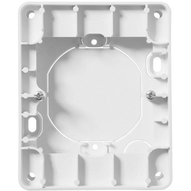 RAM FÖRHÖJN RS 1-FACK RV STRÖMBR MM NORDIC RENVIT 20MM | Beijerbygg Byggmaterial