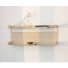 Metallbude Aris hylde - cashew - 2 stk