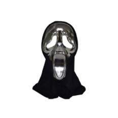 Scream maske, sølv