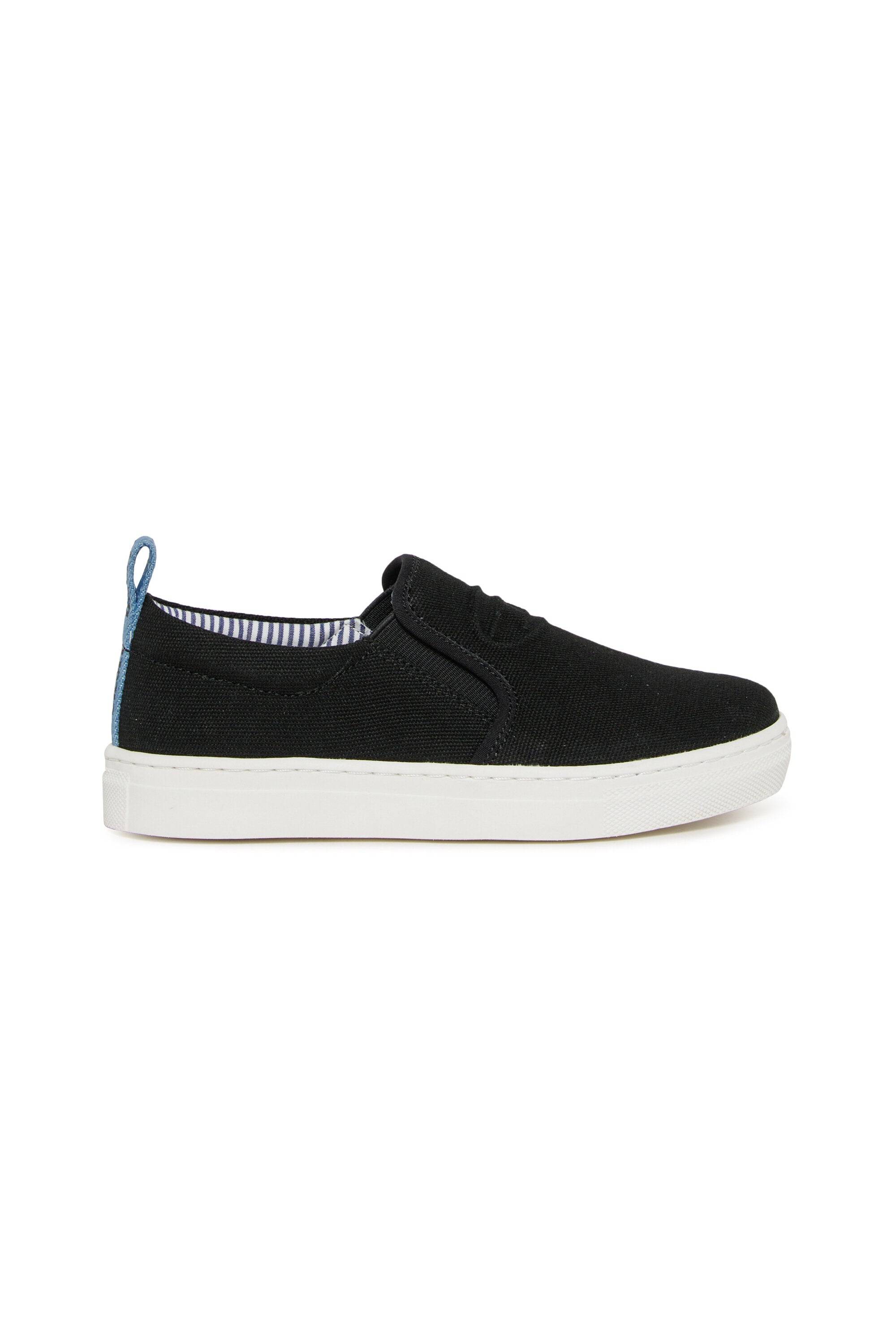 Diesel for Kids - Sneakers slip on con logo - Nero