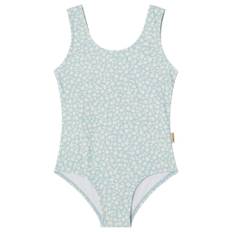 Kuling Milos UV-badedragt Sky Blue Flower 110/116 cm  Blå  110/116 cm  kvinde