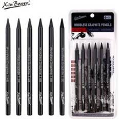 Xin Bowen art sketching pencil 6 packed graphite carbon painting pen graphite pencil set for sketching and painting