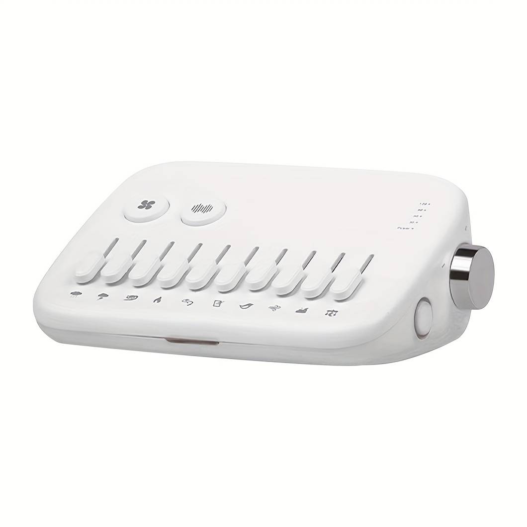 1pc Sleep Sound White Noise Machine With 10 Soothing Natural Sounds 20 White Noise ( Added Arbitrarily)
