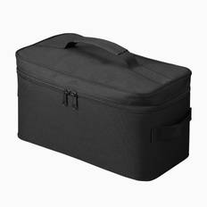 Stor toilettaske med inddelere - Sort - 33cm x 18cm x 16cm - Abinaya