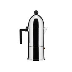 Alessi - La Cupola Espresso coffee maker - 3 cups - Kaffemaskiner och kaffebryggare - Aldo Rossi - Silver,Svart
