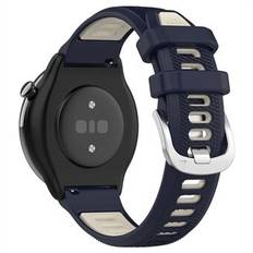 22 mm klockband för Garmin Forerunner 265 / Honor Watch GS 3i, byte av silikonkorsband i två färger