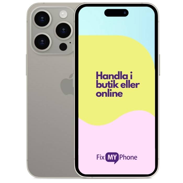 iPhone 15 Pro Max Begagnad NaturligTitanium 512 GB Klass A