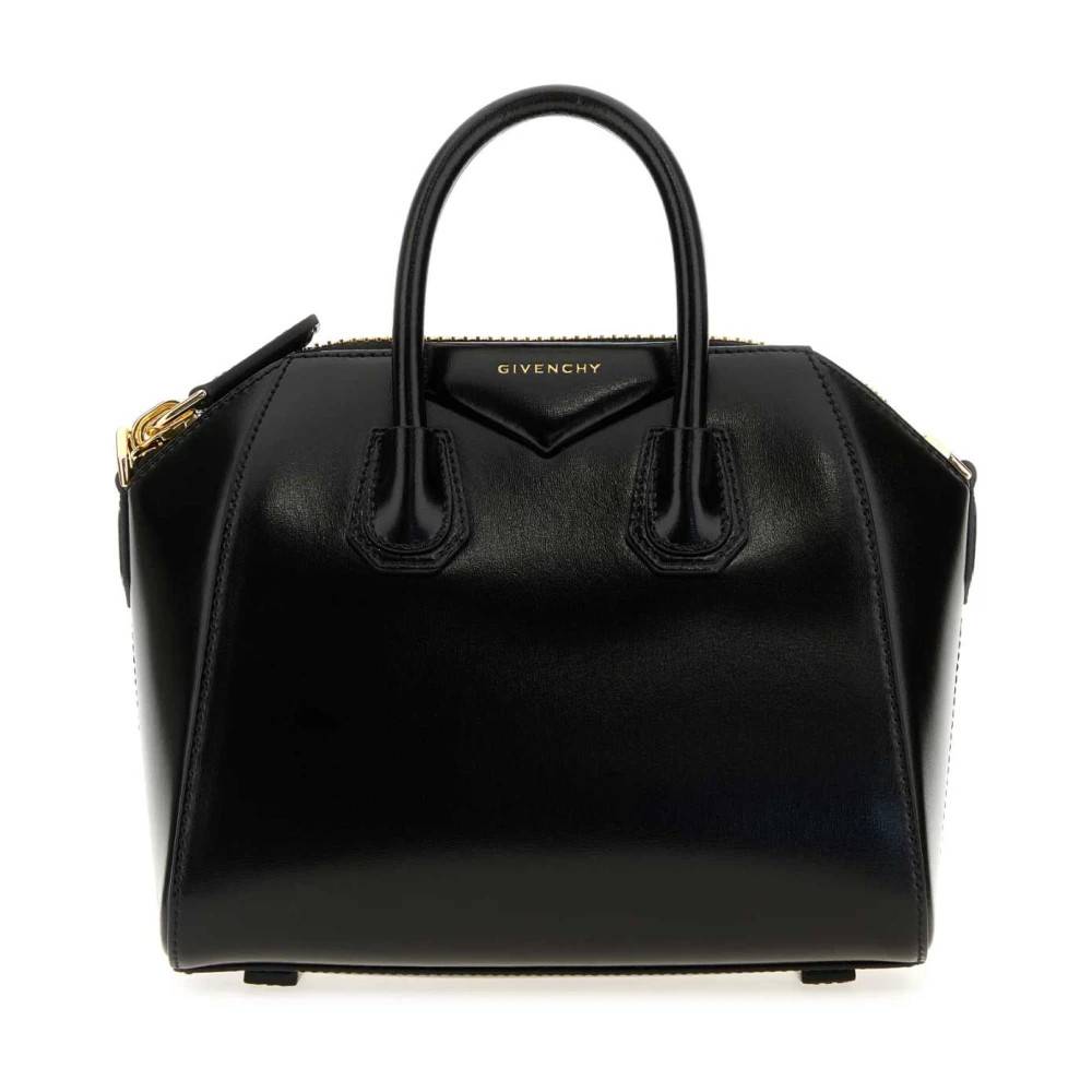 Givenchy Mini Antigona Taske - Tasker - unisex - Sort - ONE SIZE - Bomuld