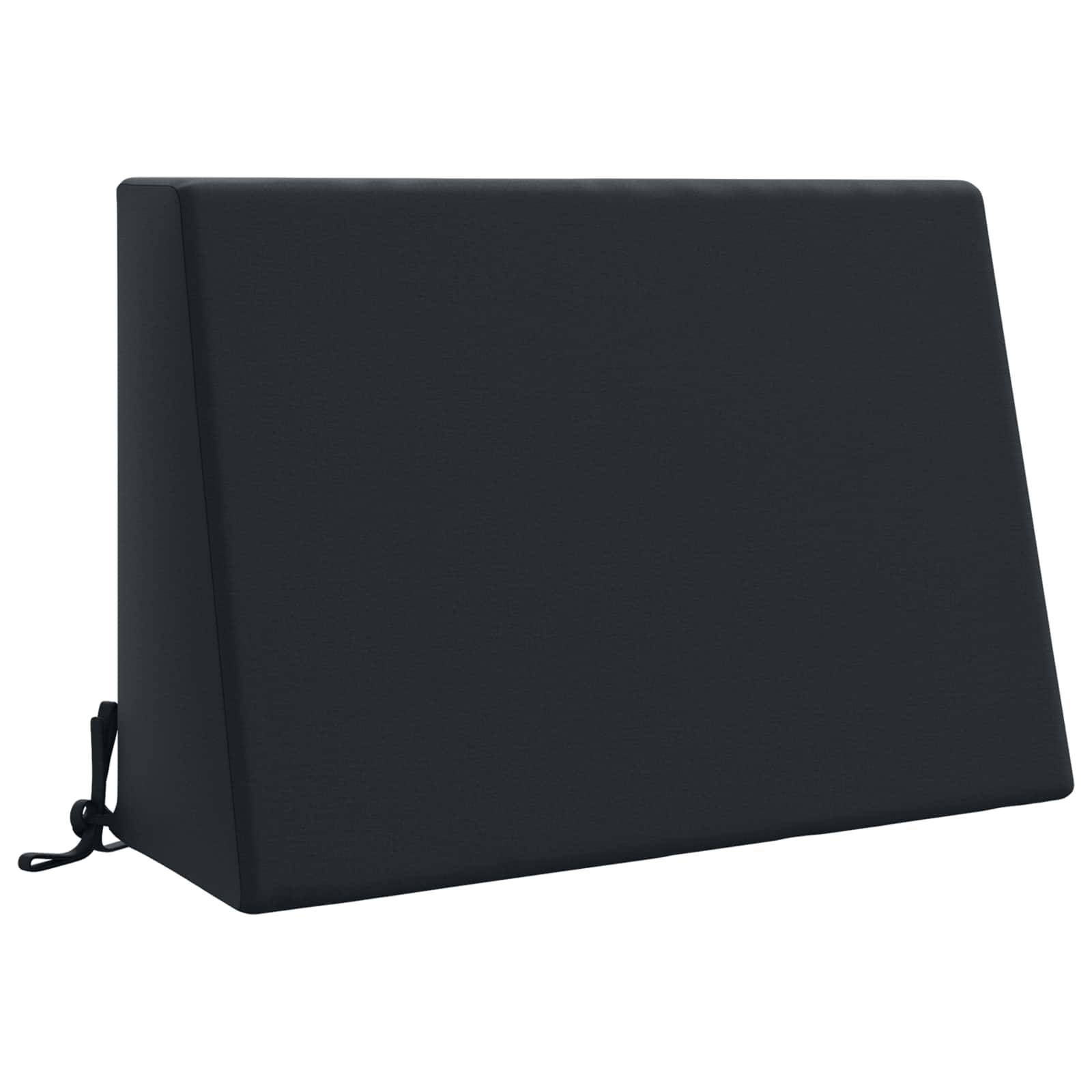 vidaXL Ryggkudde SOEST 100% Polyester Mörkblå 60 x 20 x 40 cm