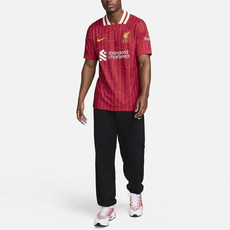 Nike Liverpool FC 2024/25 Match Hemma Herr Nike Dri FIT Adv Fotboll Autentisk Tröja FN8776-688