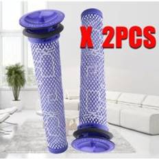 Filter ersätter dyson v6 v7 v8 dc62 dc61 dc58 dc59 dc74 dammsugare filter del # 965661-01 fette filter - 2 st