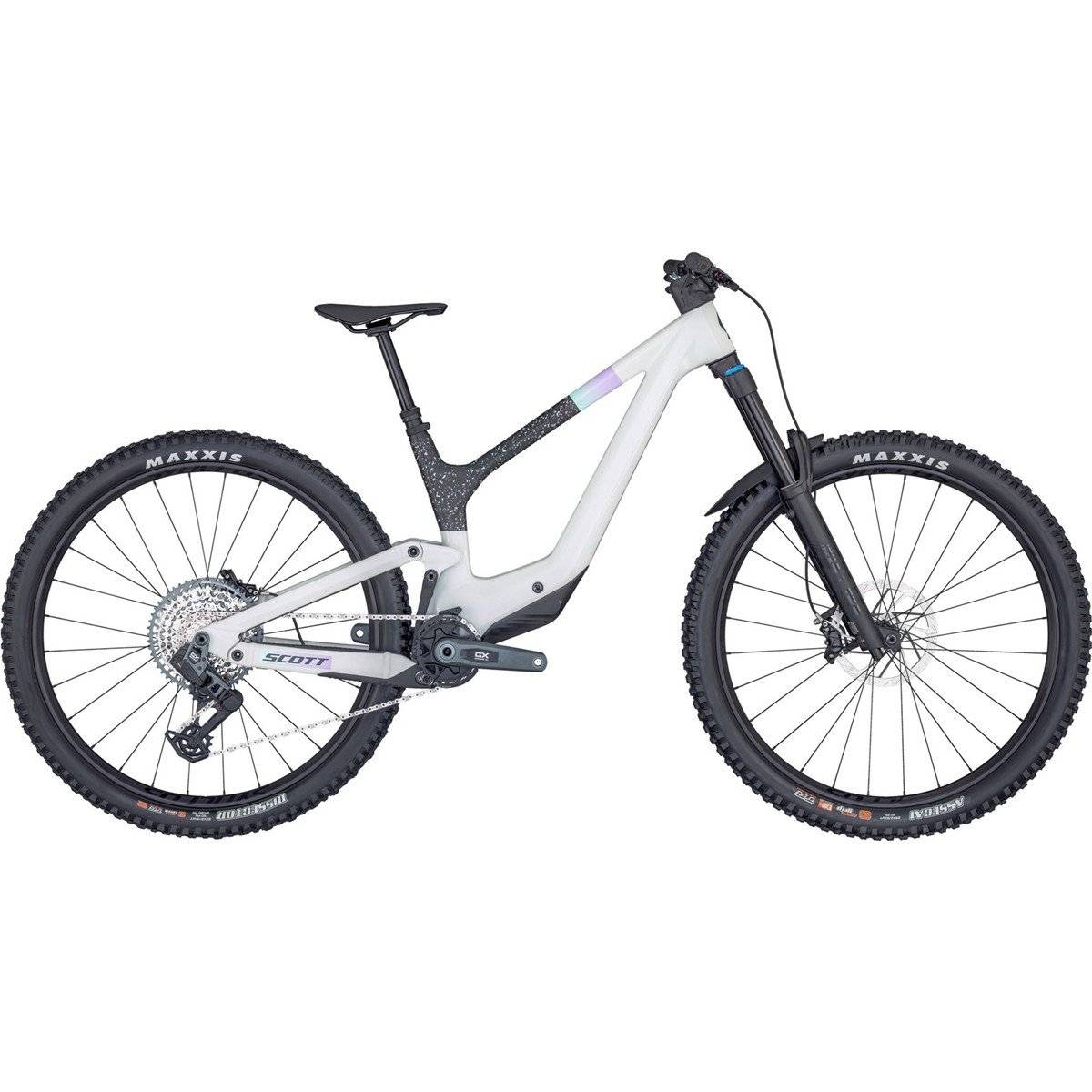 MTB Scott Contessa Ransom 910 Beluga Grey/Terrazzo Black/M - Vit Grå ( )