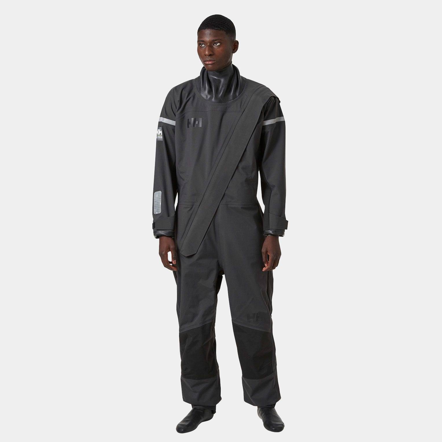 Helly Hansen Herr Waterwear Torrdräkt Grå 2XL - https://www.hellyhansen.com/sv_se/waterwear-drysuit-34230?color=291475