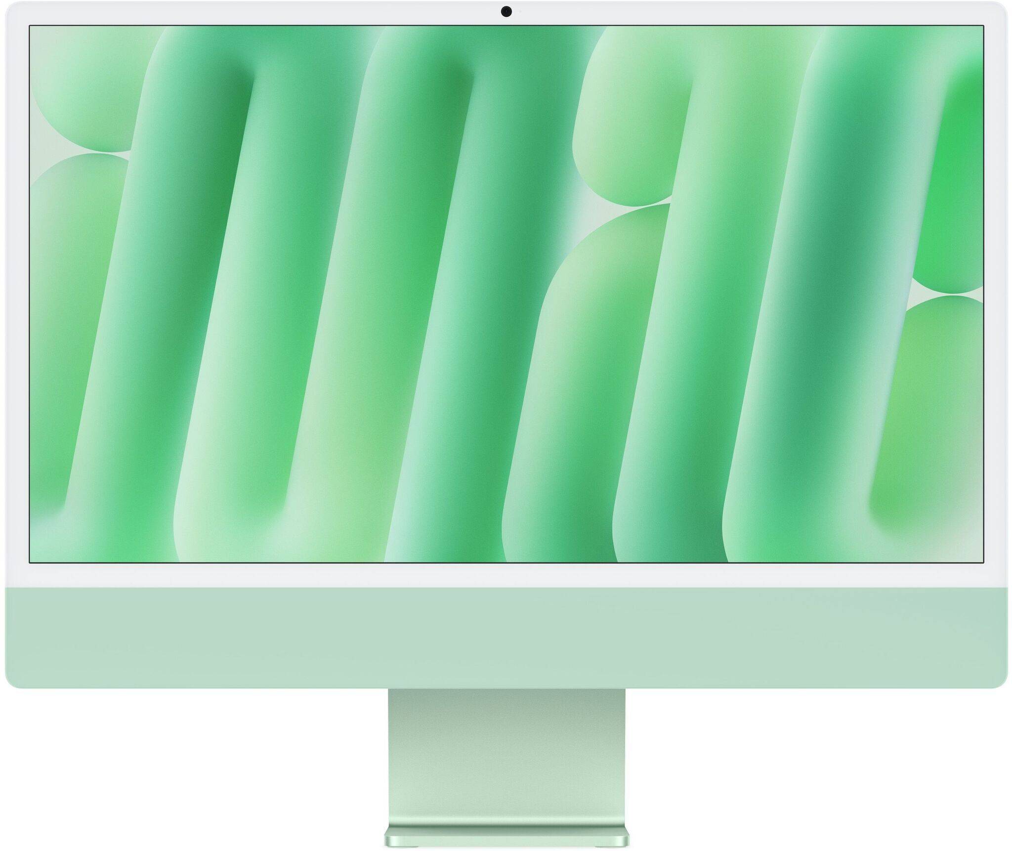 Apple iMac 2024 M4 8 Core | 24" | 16 GB | 256 GB SSD | grön | kompatibla tillbehör | DE