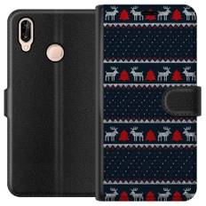 Huawei P20 lite Sort Tegnebogsetui Tomtens Team