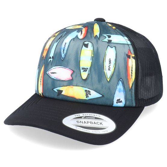 Rip Curl - Multi trucker Keps - Kids All Day Boy Multi/Black Trucker @ Hatstore