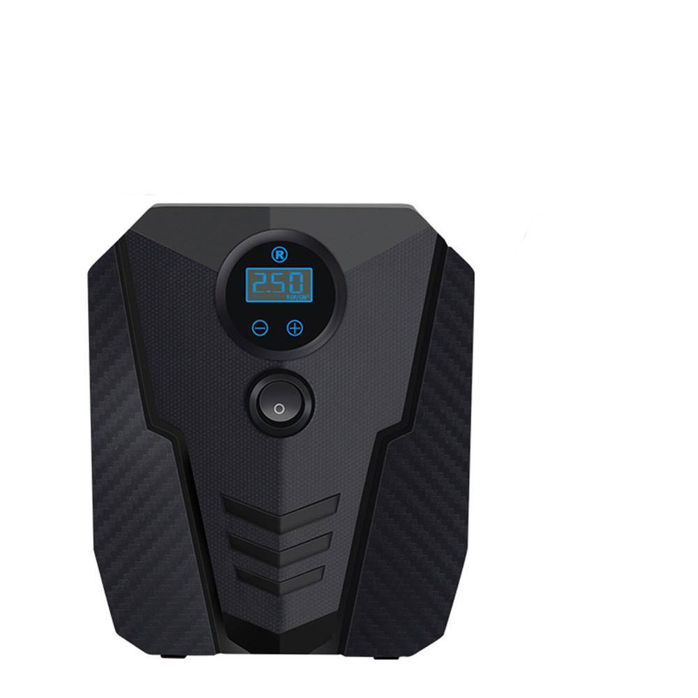 12v 150 psi uppladdningsbar bärbar elektrisk luftpump trådlös däckpumpskompressor digital bildäckspump för cykeldäck - digital skärm