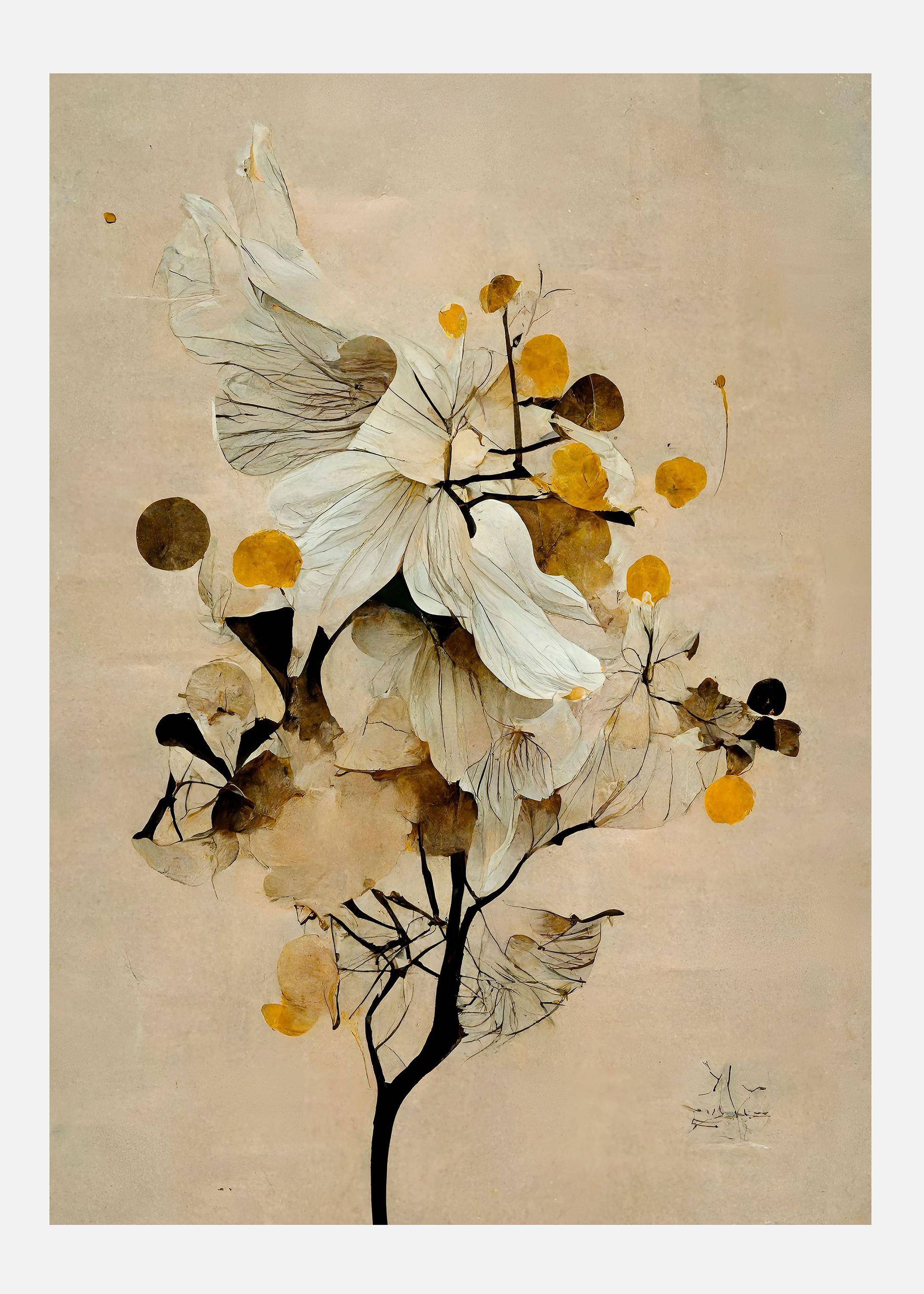 Golden Seed Canvastavla (100x140 cm)