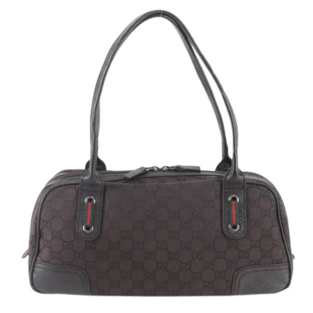 Gucci Vintage Pre-owned Sherry Tote Bag - Vintage - Dame - Brun - ONE SIZE - Uld