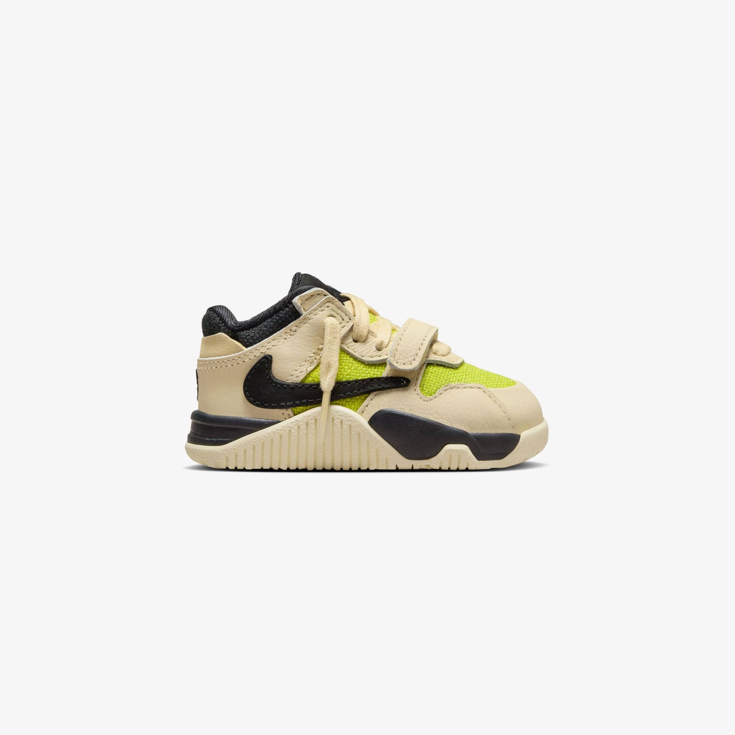 Jordan CJ1 T-Rexx (TD) - MUSLIN/BLACK-BRIGHT CACTUS - unisex - 5C
