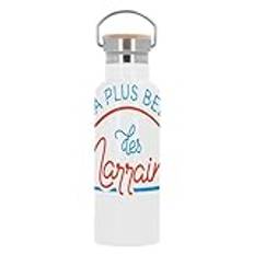 Termoisolerad vattenflaska i rostfritt stål - La Plus Belle des Marraines Beauty Family - 500 ml (17 oz)