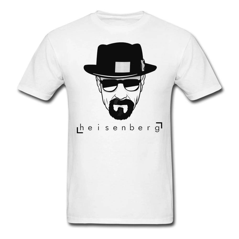 Heisenberg Walter White unisex T-shirt Breaking Bad Pinkman Tee cm black