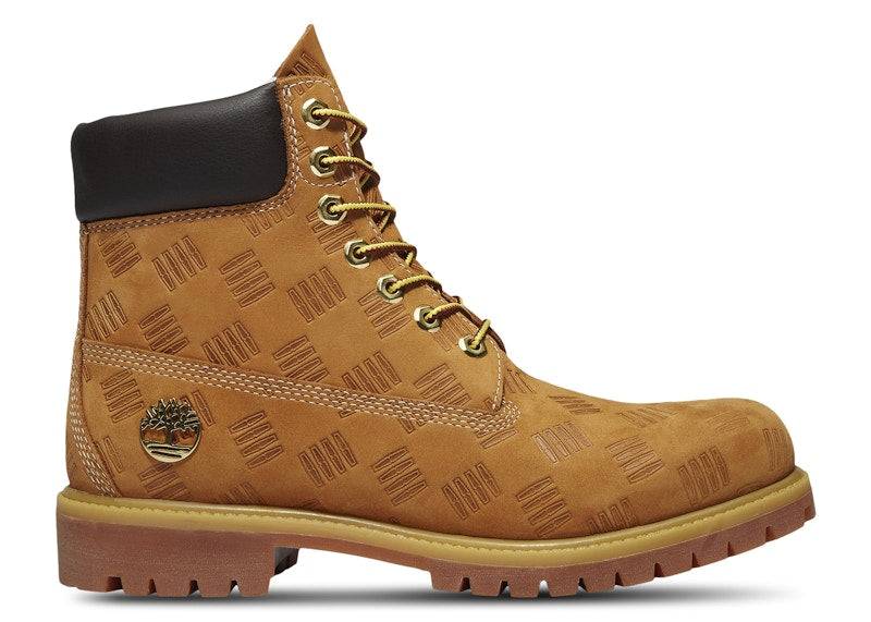 Timberland 6 Premium Waterproof Boot Wheat Debossed Print - 39.5 / Standard