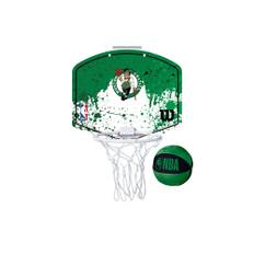 NBA Boston Celtics Mini Basketball Hoop - Black/Green/White / One Size