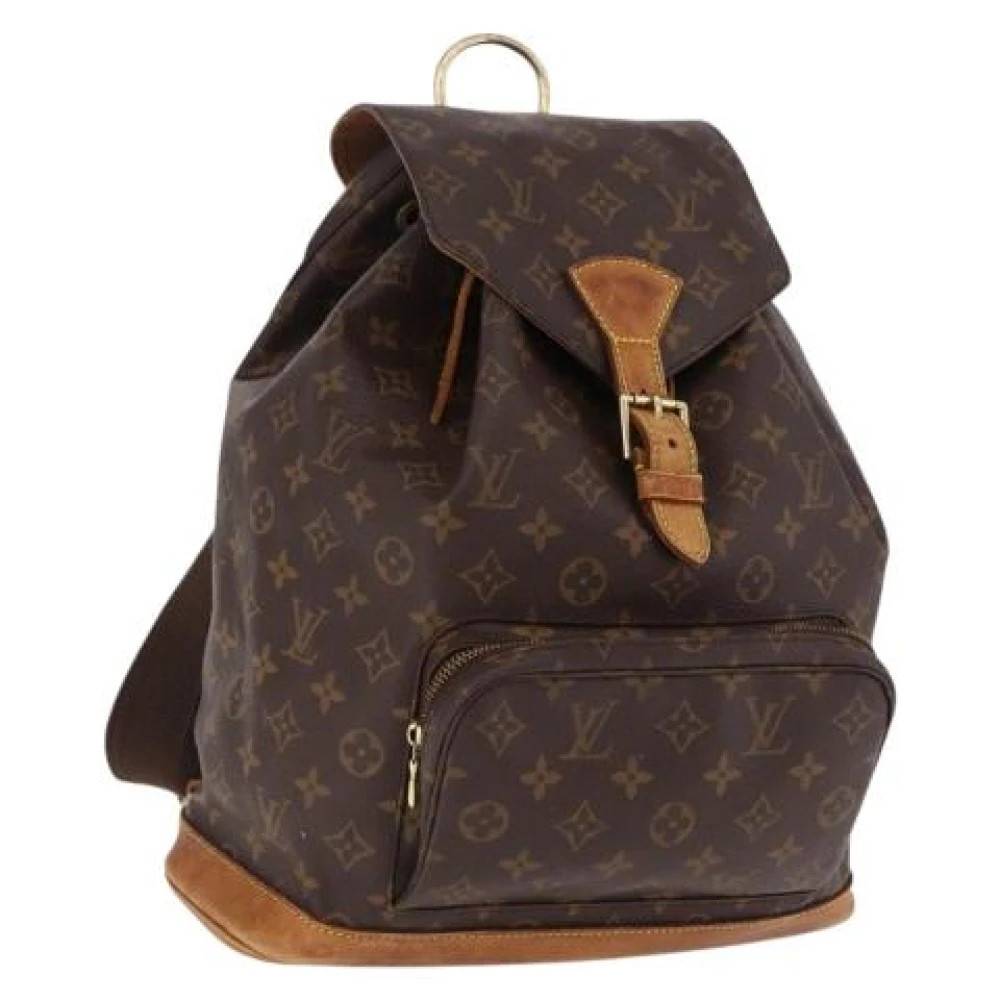 Louis Vuitton Vintage - Pre-owned Monogram Canvas Ryggsäck Vintage - Dam - ONE Size - Läder