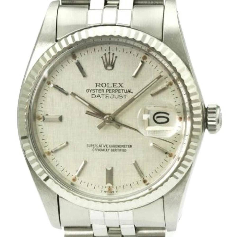 Rolex Vintage - Pre-owned Datejust 16014 Armbandsur Vintage - Herr - ONE Size -