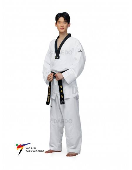 DAEDO: WT TAEKWONDO ULTRA DRÄKT - SVART KRAGE (170)
