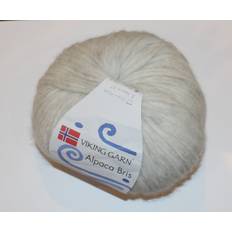 Viking Garn Alpaca Bris - Perlegrå farve 312, 50 gram